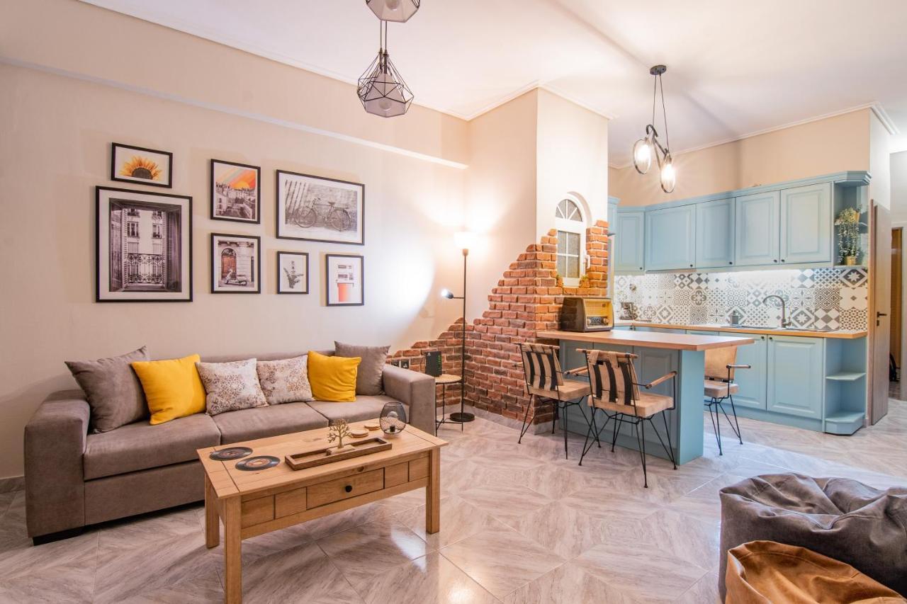 Vintage Apartment In Athens-Zografou Exterior foto