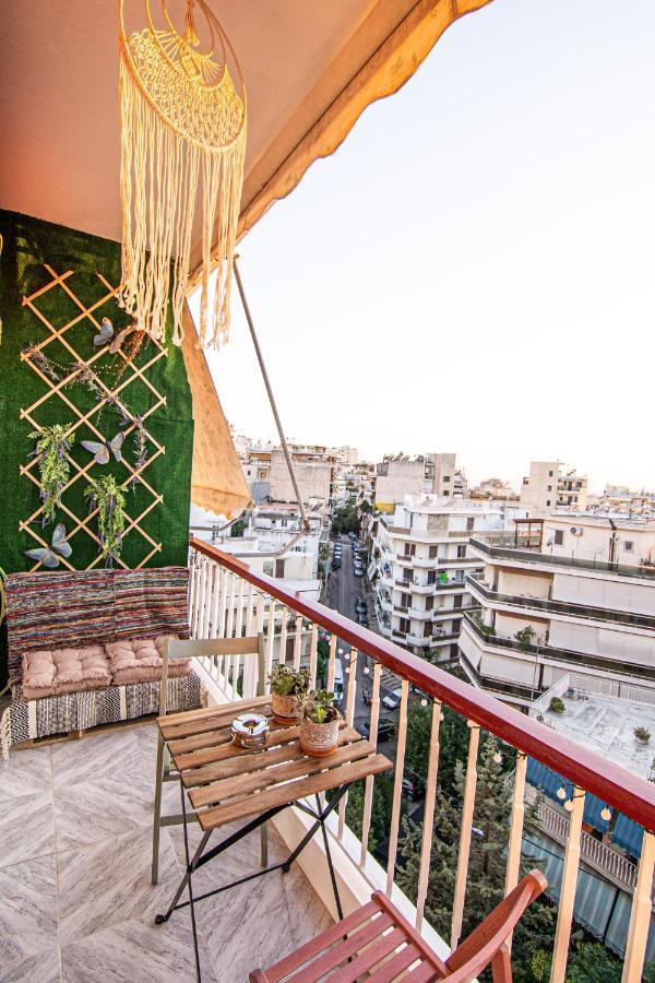 Vintage Apartment In Athens-Zografou Exterior foto